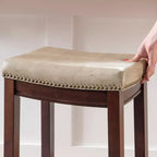 Set of 2 Claridge Counter Height Barstools - Linon