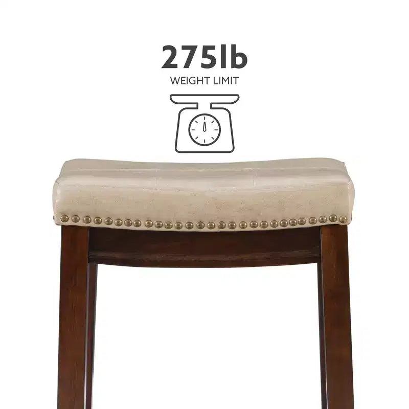 Set of 2 Claridge Counter Height Barstools - Linon