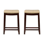 Set of 2 Claridge Counter Height Barstools - Linon