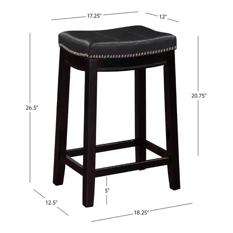 Set of 2 Claridge Counter Height Barstools - Linon