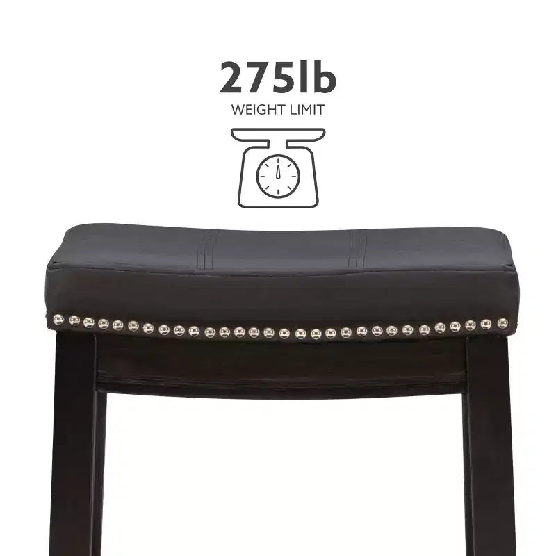 Set of 2 Claridge Counter Height Barstools - Linon