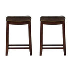 Set of 2 Claridge Counter Height Barstools - Linon
