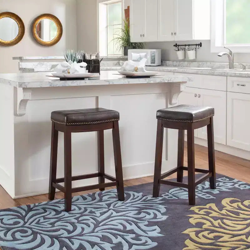 Set of 2 Claridge Counter Height Barstools - Linon