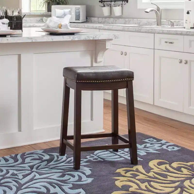 Set of 2 Claridge Counter Height Barstools - Linon
