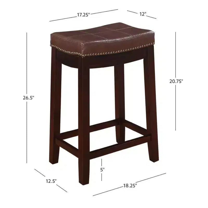 Set of 2 Claridge Counter Height Barstools - Linon