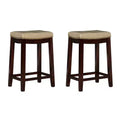 Set of 2 Claridge Counter Height Barstools - Linon