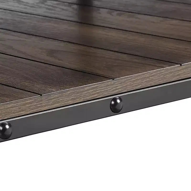 Huntingdale Industrial 1 Shelf Coffee Table - miBasics