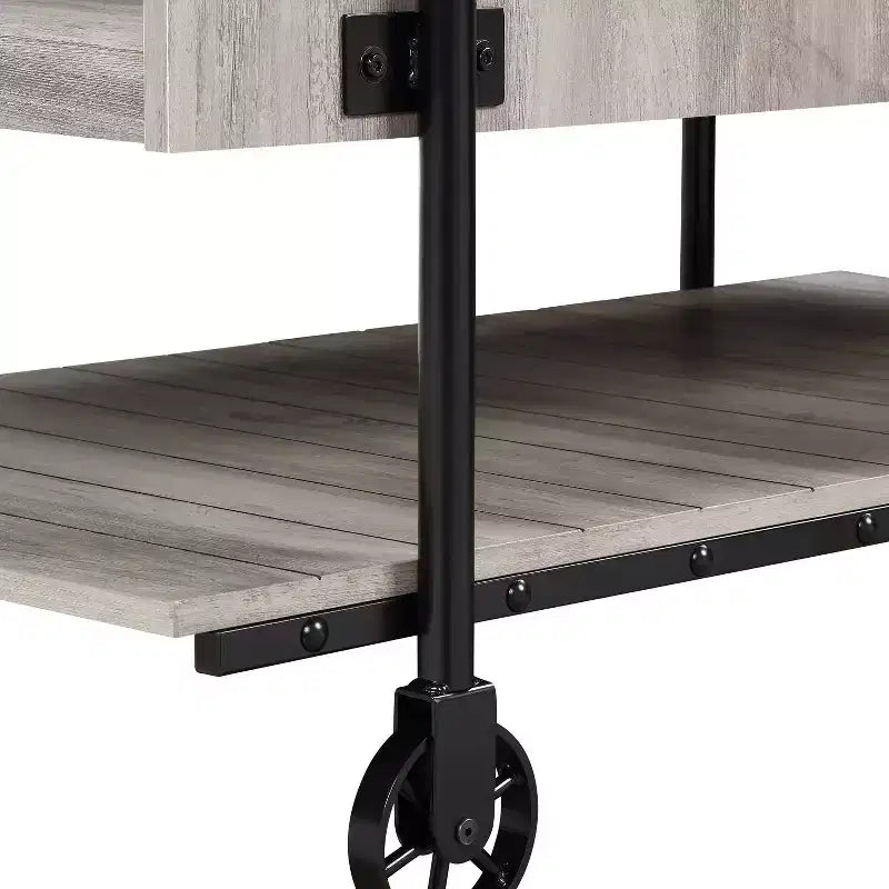 Huntingdale Industrial 1 Shelf Coffee Table - miBasics