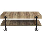 Huntingdale Industrial 1 Shelf Coffee Table - miBasics