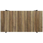 Huntingdale Industrial 1 Shelf Coffee Table - miBasics
