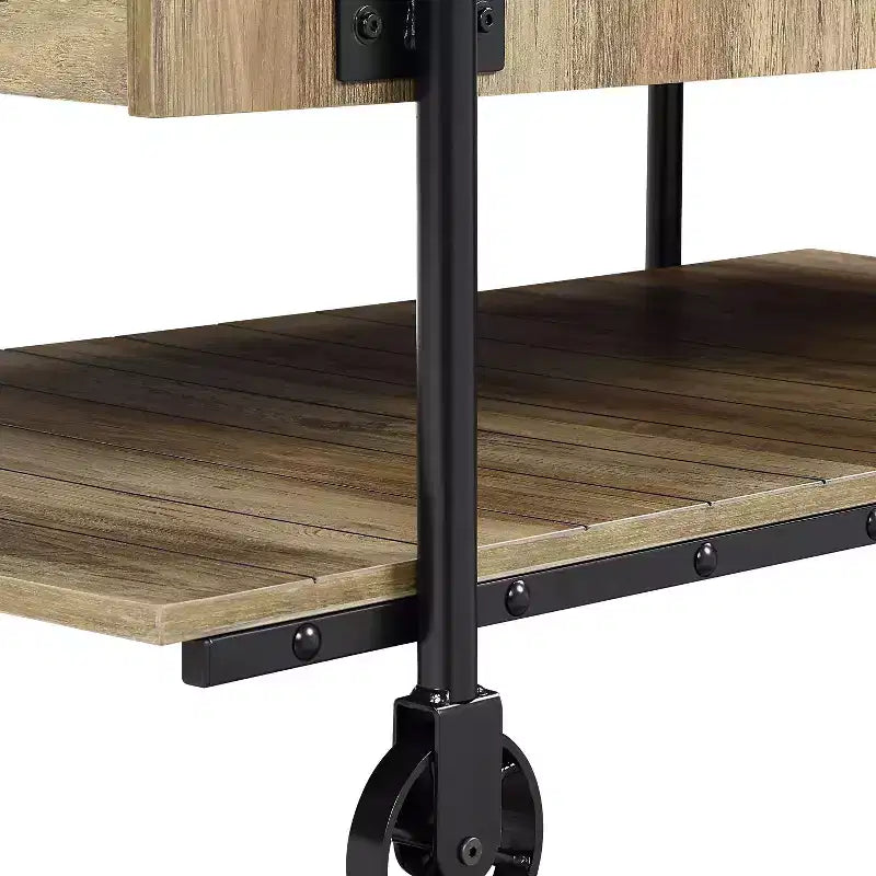 Huntingdale Industrial 1 Shelf Coffee Table - miBasics