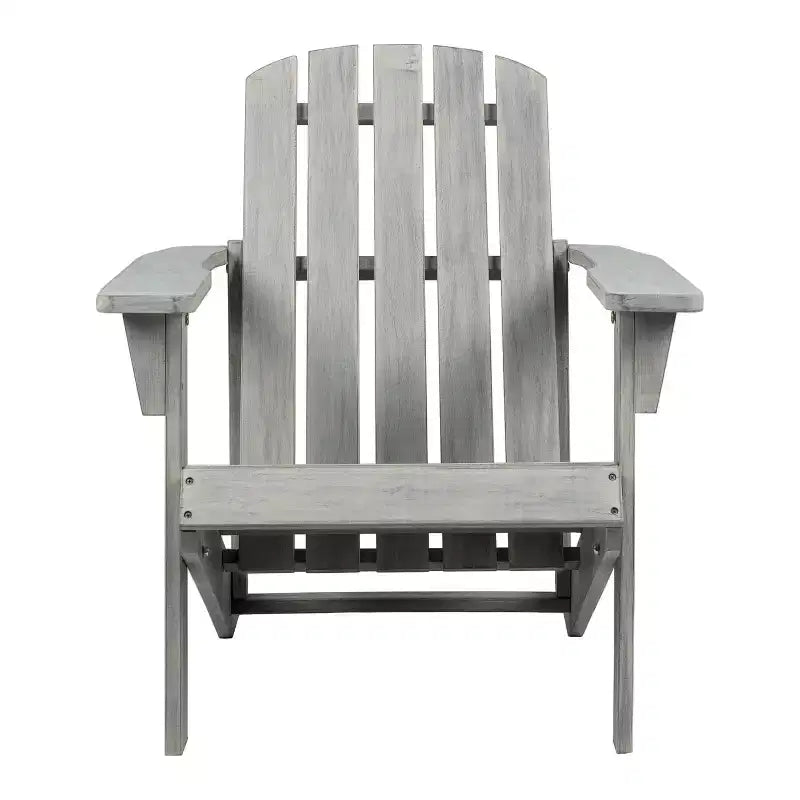 Westport Outdoor Patio Traditional Acacia Wood Adirondack Chair - JONATHAN Y