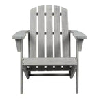 Westport Outdoor Patio Traditional Acacia Wood Adirondack Chair - JONATHAN Y