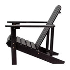 Westport Outdoor Patio Traditional Acacia Wood Adirondack Chair - JONATHAN Y