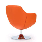 Set di 2 Poltrone Girevoli Caisson in Similpelle - Manhattan Comfort