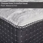 Materasso ibrido a molle insacchettate ultra morbido Continental Sleep 14