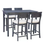 5pc Jordan Tavern Counter Height Dining Set - Linon
