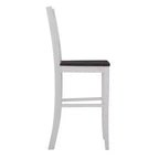 Flash Furniture Gwendolyn Set of 2 Commercial Grade Solid Wood Modern Farmhouse Counter Height Barstool