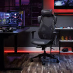 Sedia da Gaming RESPAWN Flexx Mesh con Supporto Lombare e Poggiatesta Regolabile