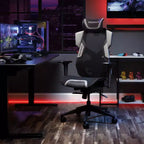 Sedia da Gaming RESPAWN Flexx Mesh con Supporto Lombare e Poggiatesta Regolabile