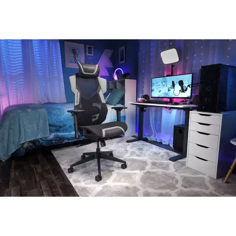 Sedia da Gaming RESPAWN Flexx Mesh con Supporto Lombare e Poggiatesta Regolabile