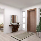 Contemporary Wood Rectangle Shaped Wall Mirror with Thin Minimalistic Frame - Olivia & May