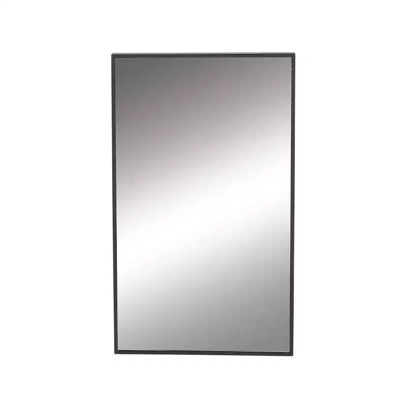 Contemporary Wood Rectangle Shaped Wall Mirror with Thin Minimalistic Frame - Olivia & May