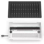Stand Steady Line Leader Desktop Open Charging Station Holds Up to 12 Devices - White
