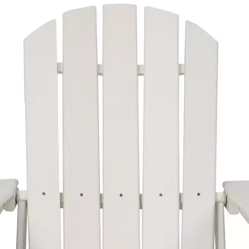 Sunnydaze Outdoor Lake Style Adirondack Chair with Cup Holder