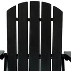 Sunnydaze Outdoor Lake Style Adirondack Chair with Cup Holder