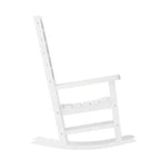 Sedia a Dondolo Contemporanea Manchester Flash Furniture, in HDPE per Interni ed Esterni