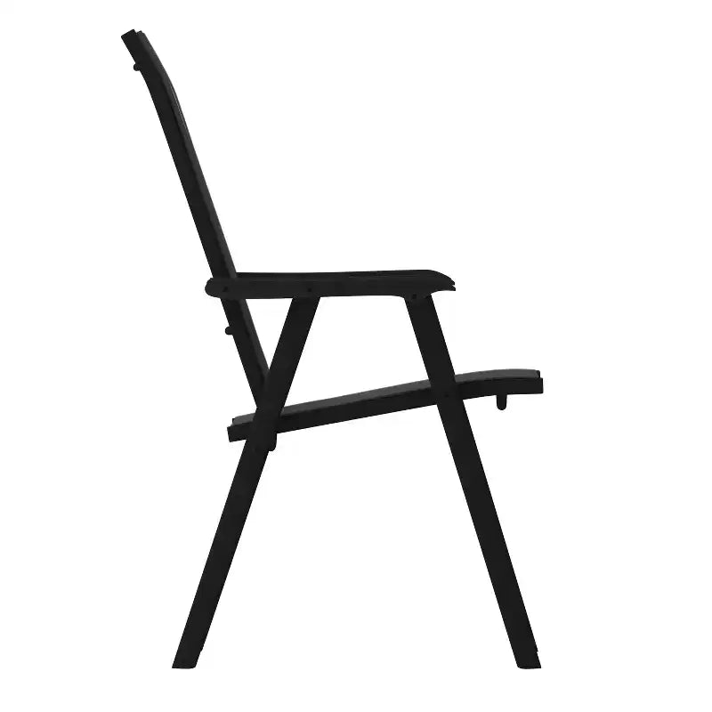 Flash Furniture Paladin Outdoor Folding Patio Sling Chair (2 Pack)