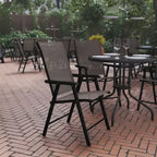 Flash Furniture Paladin Outdoor Folding Patio Sling Chair (2 Pack)