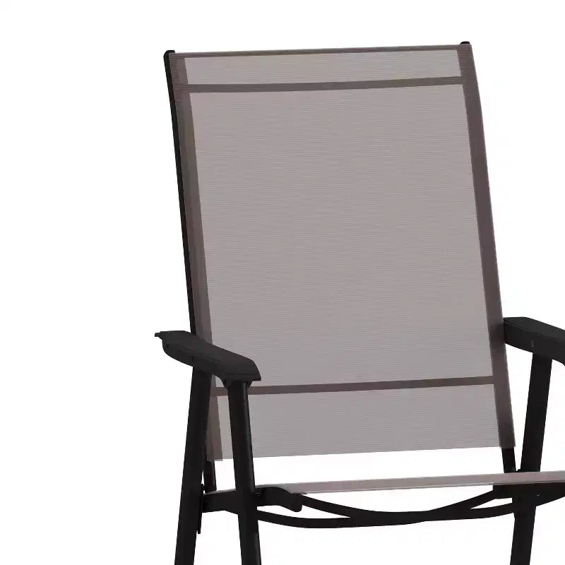 Flash Furniture Paladin Outdoor Folding Patio Sling Chair (2 Pack)