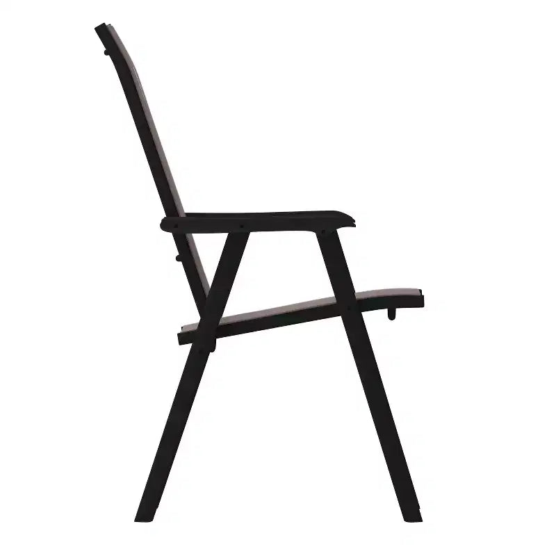 Flash Furniture Paladin Outdoor Folding Patio Sling Chair (2 Pack)