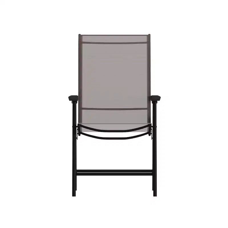 Flash Furniture Paladin Outdoor Folding Patio Sling Chair (2 Pack)
