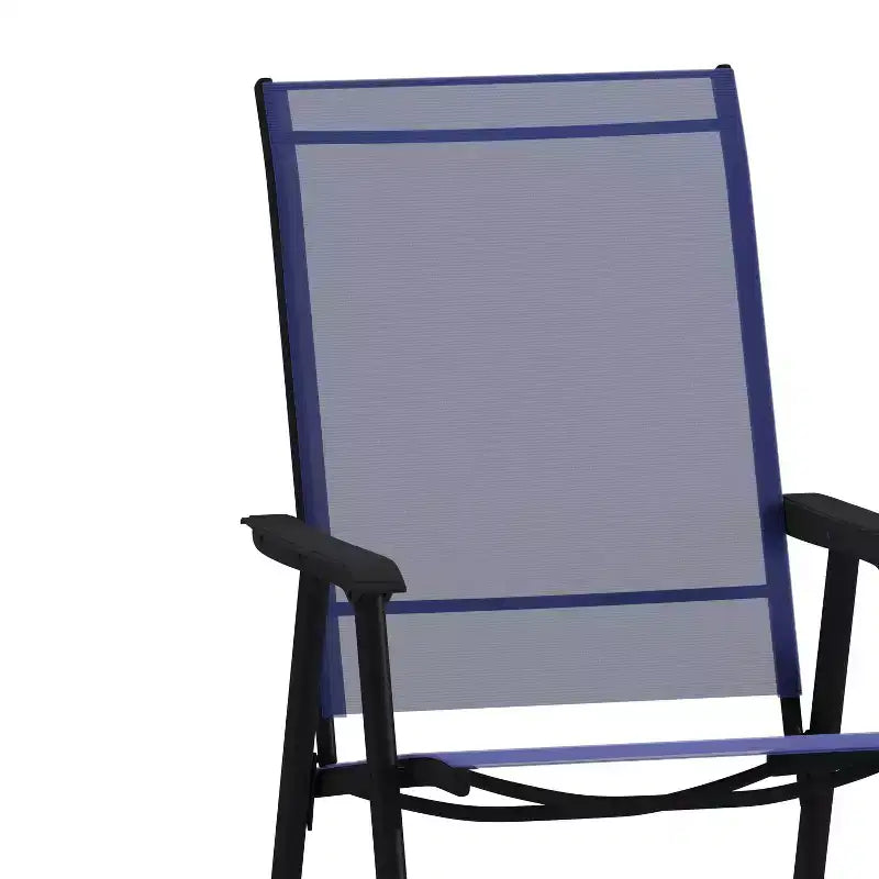 Flash Furniture Paladin Outdoor Folding Patio Sling Chair (2 Pack)
