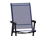 Flash Furniture Paladin Outdoor Folding Patio Sling Chair (2 Pack)