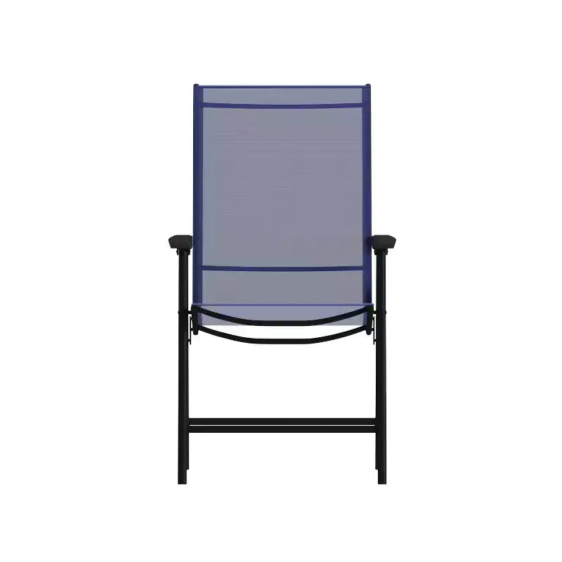 Flash Furniture Paladin Outdoor Folding Patio Sling Chair (2 Pack)