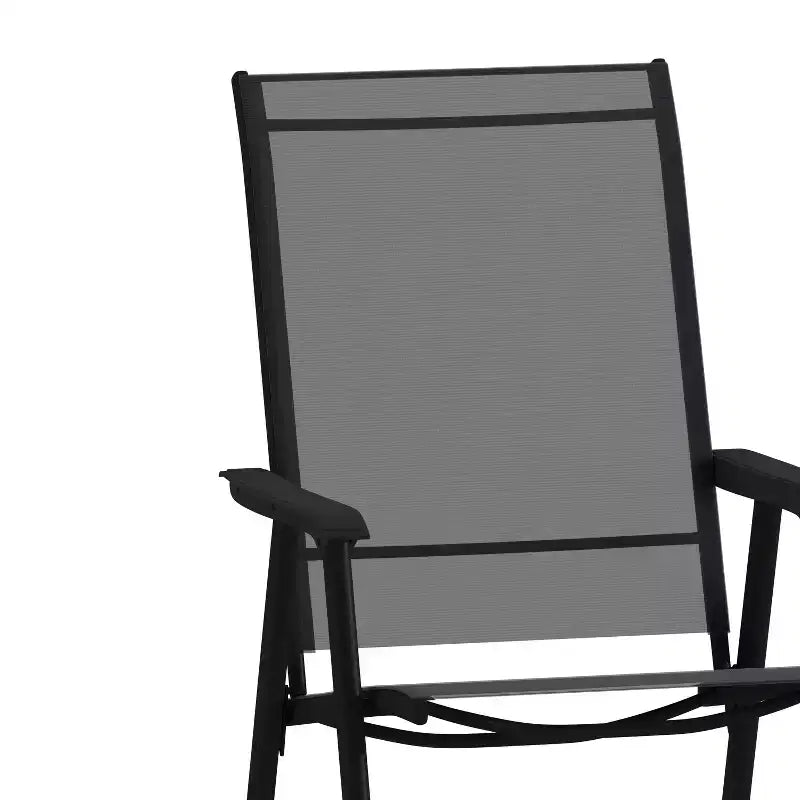 Flash Furniture Paladin Outdoor Folding Patio Sling Chair (2 Pack)