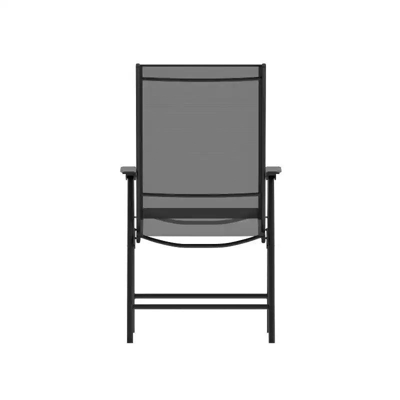 Flash Furniture Paladin Outdoor Folding Patio Sling Chair (2 Pack)