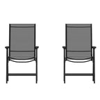 Flash Furniture Paladin Outdoor Folding Patio Sling Chair (2 Pack)