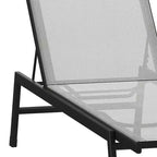 Flash Furniture Brazos Set of 2 Adjustable Chaise Lounge Chairs All-Weather Outdoor Five-Position Recliners