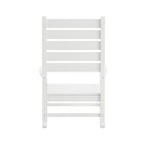 Flash Furniture Manchester Set of 2 Contemporary Rocking Chairs, All-Weather HDPE Indoor/Outdoor Rockers