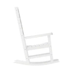 Flash Furniture Manchester Set of 2 Contemporary Rocking Chairs, All-Weather HDPE Indoor/Outdoor Rockers