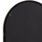 Specchio da parete ad arco Uttermost Portina oro opaco 24 x 48