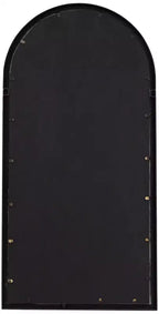 Specchio da parete ad arco Uttermost Portina oro opaco 24 x 48