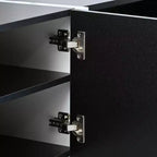Modern TV Stand for TVs up to 80'' with High Gloss UV Surface-ModernLuxe
