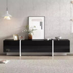 Modern TV Stand for TVs up to 80'' with High Gloss UV Surface-ModernLuxe