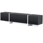Modern TV Stand for TVs up to 80'' with High Gloss UV Surface-ModernLuxe